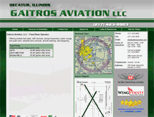 Tablet Screenshot of gaitrosaviation.com